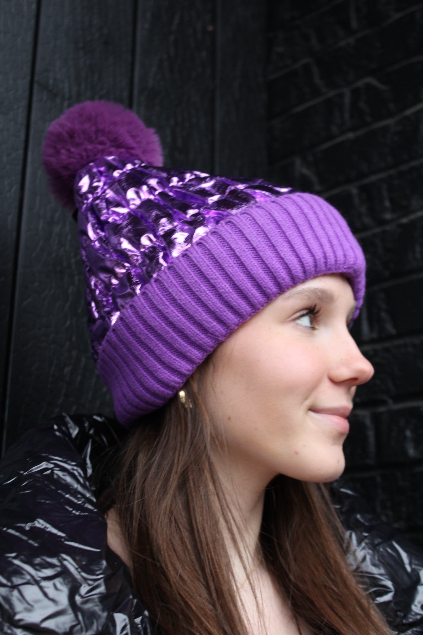 Metallic Beanie