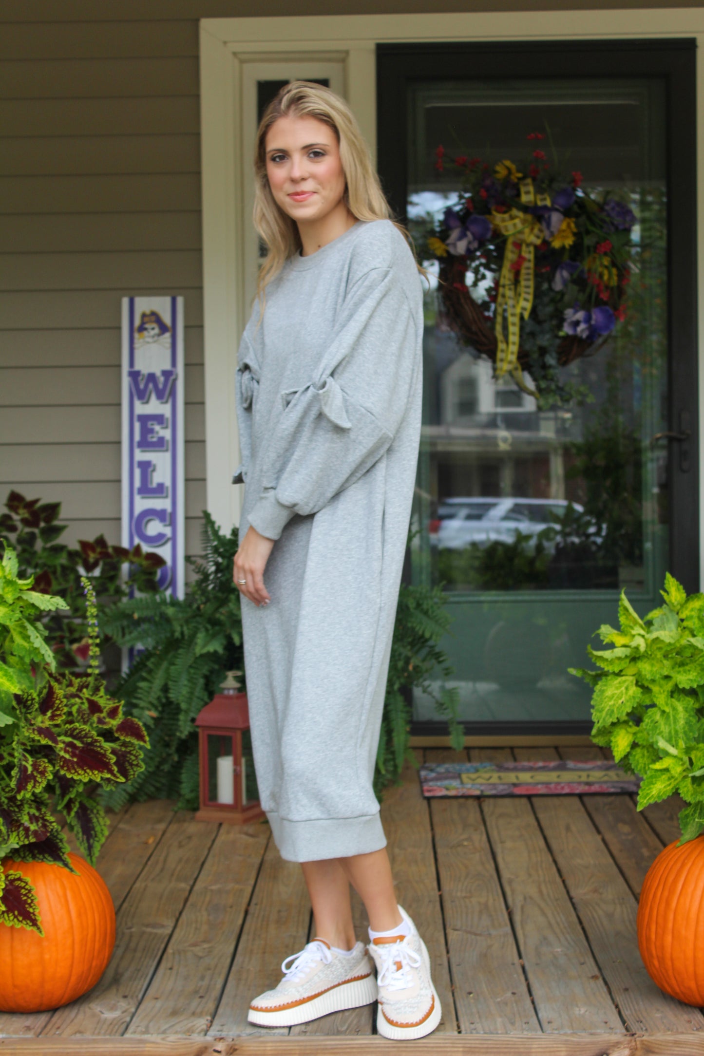 Heather On The Go Bow Midi