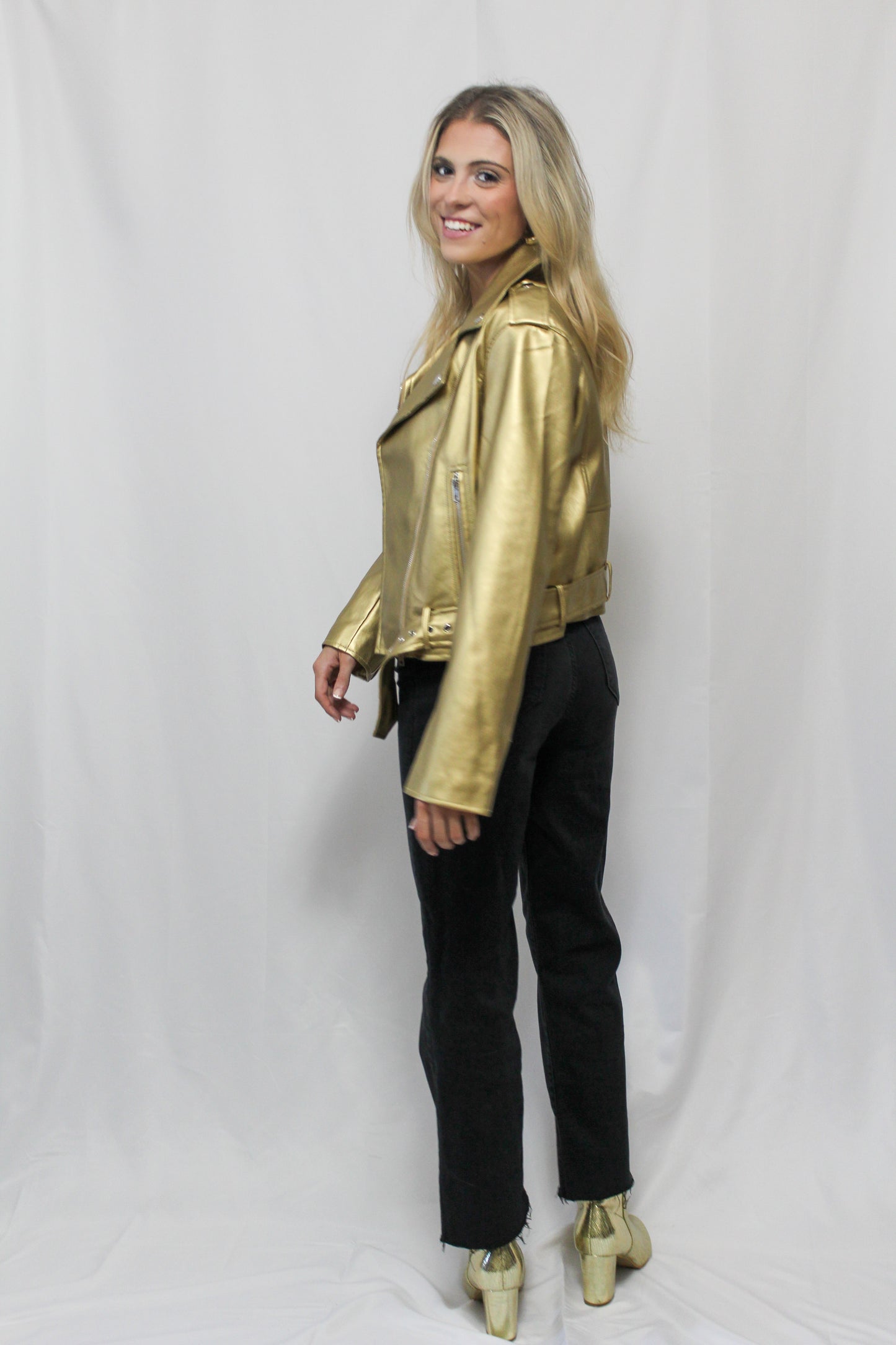 Chelsie Gold Jacket