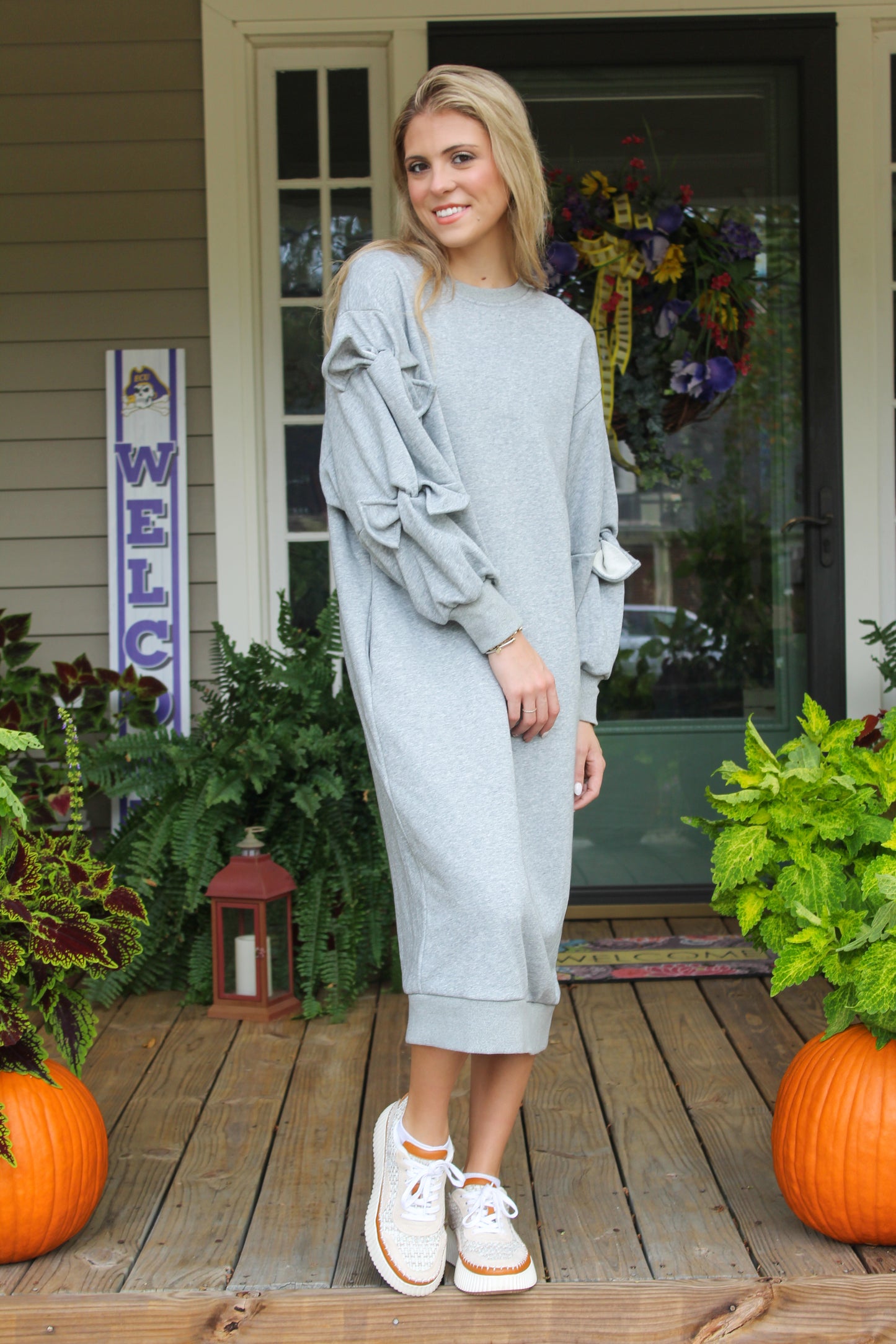 Heather On The Go Bow Midi