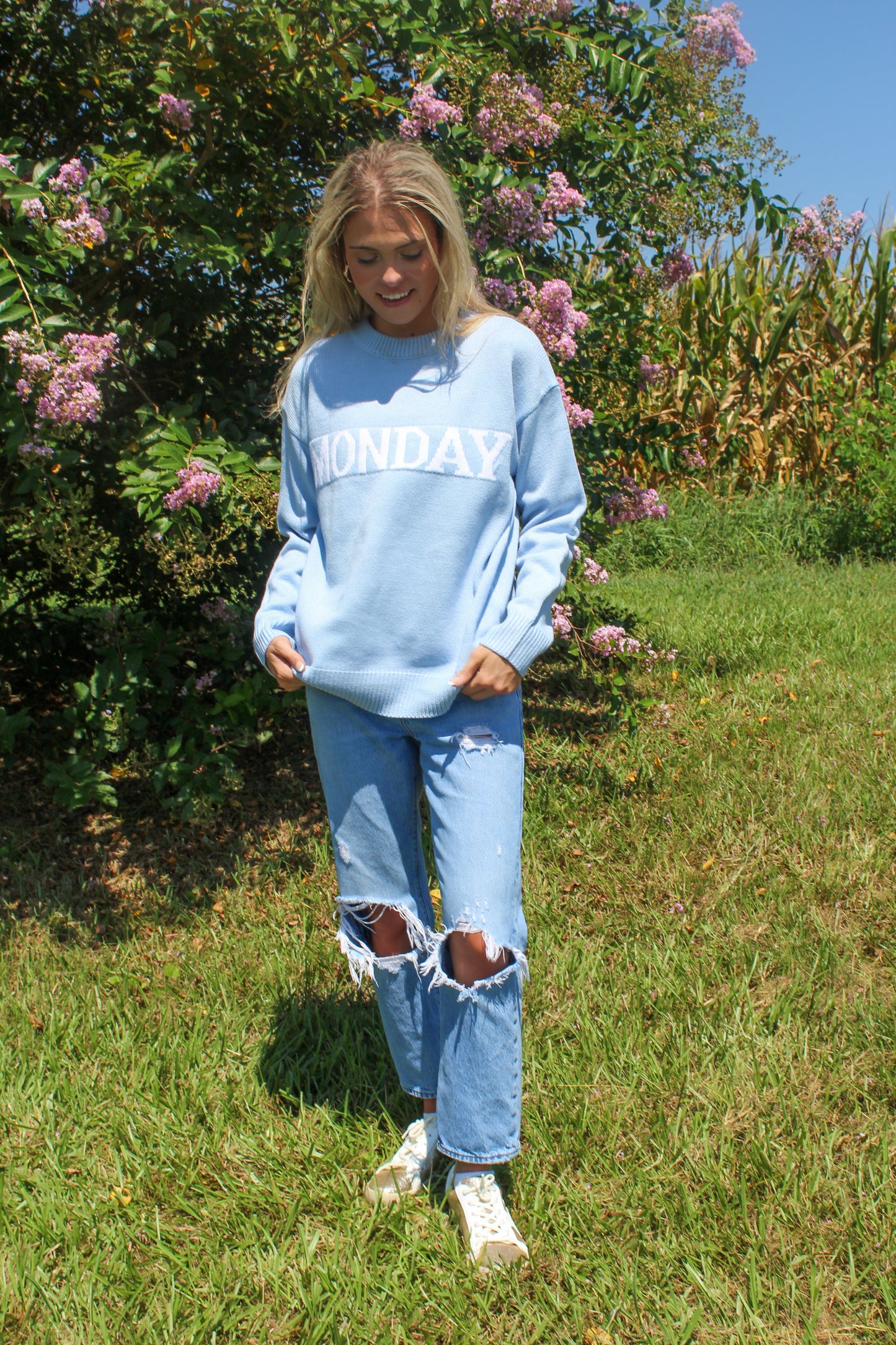 Monday Motif Sweater