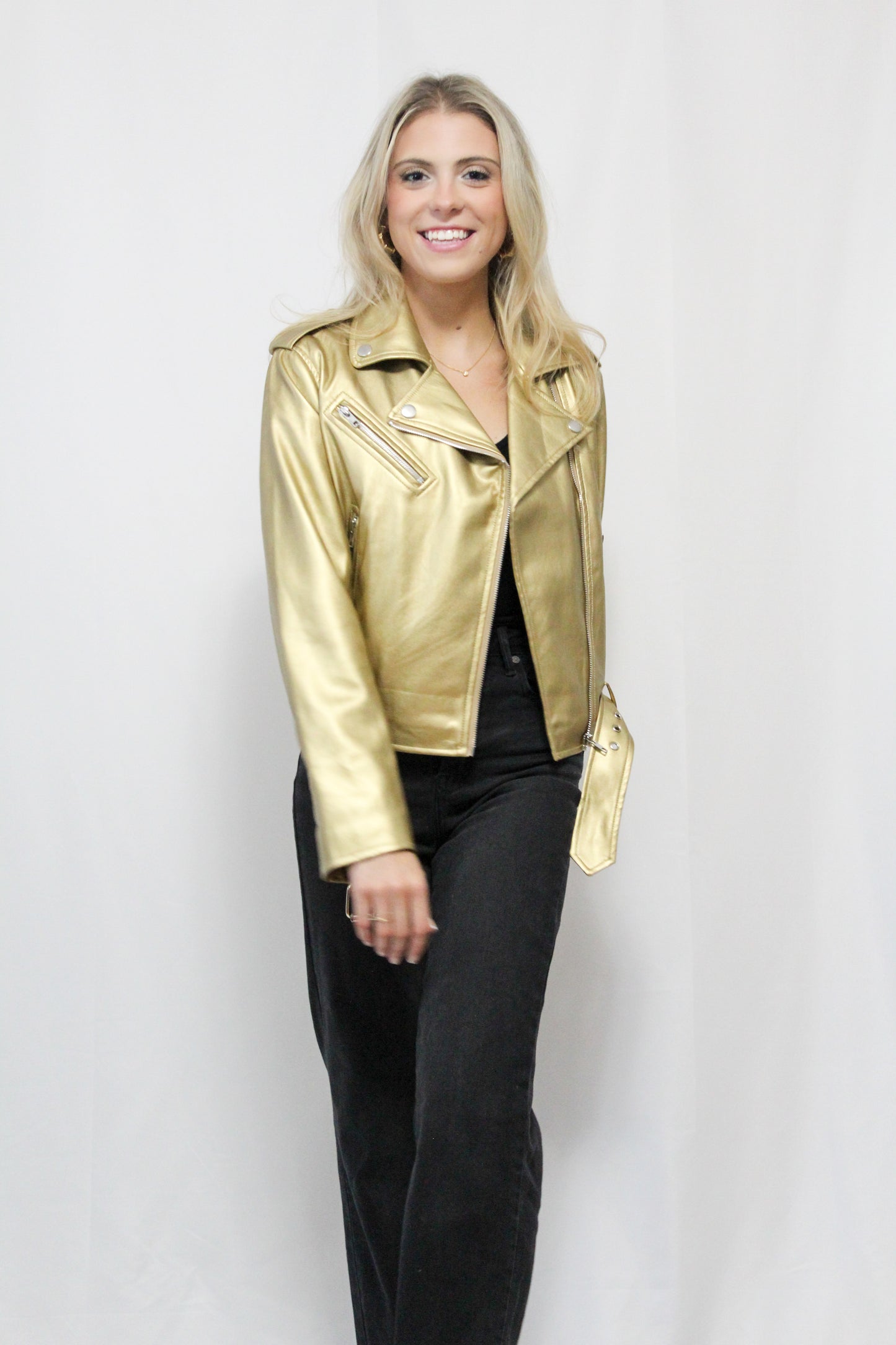 Chelsie Gold Jacket
