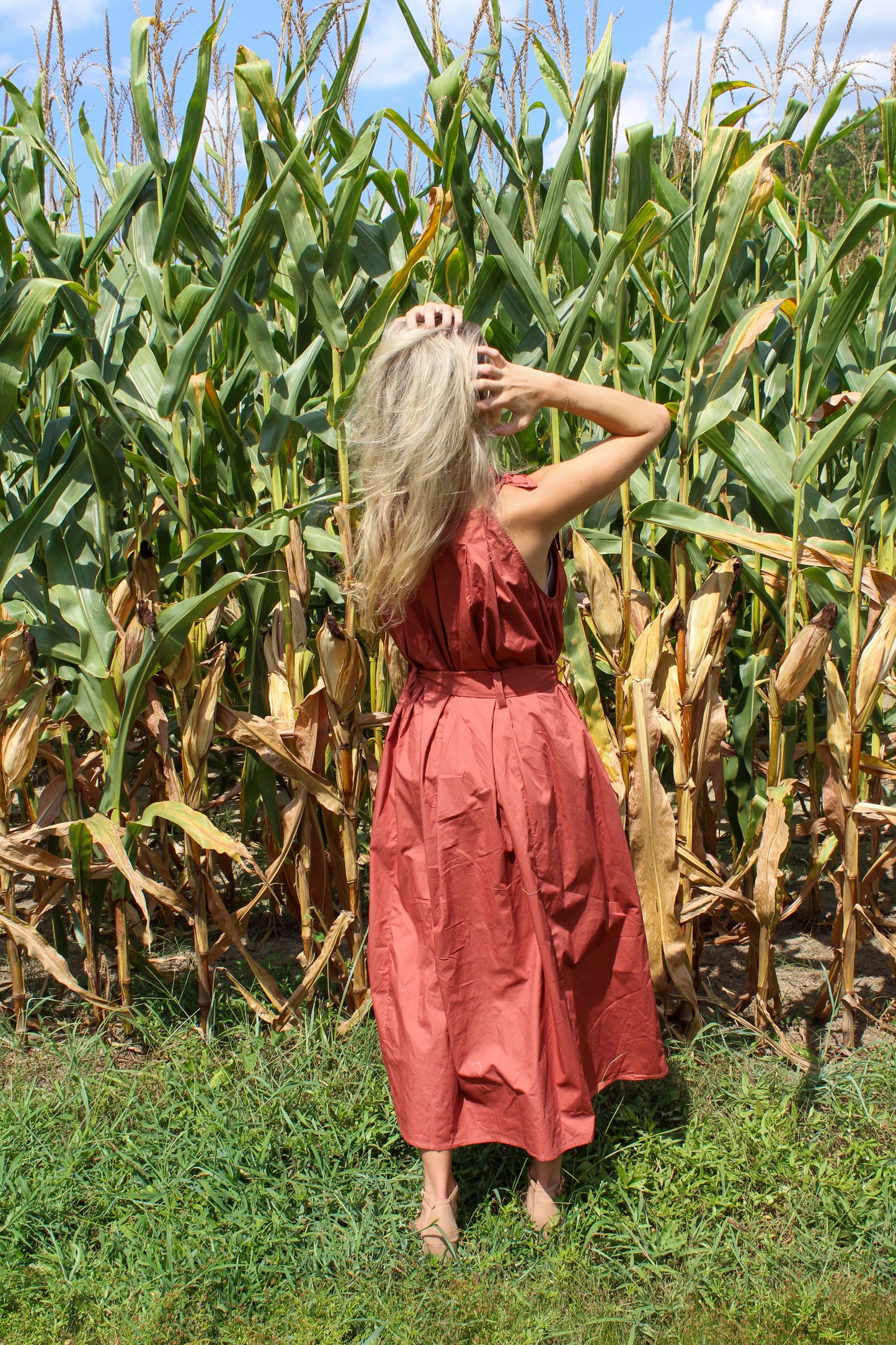 Marsala Maxi Dress