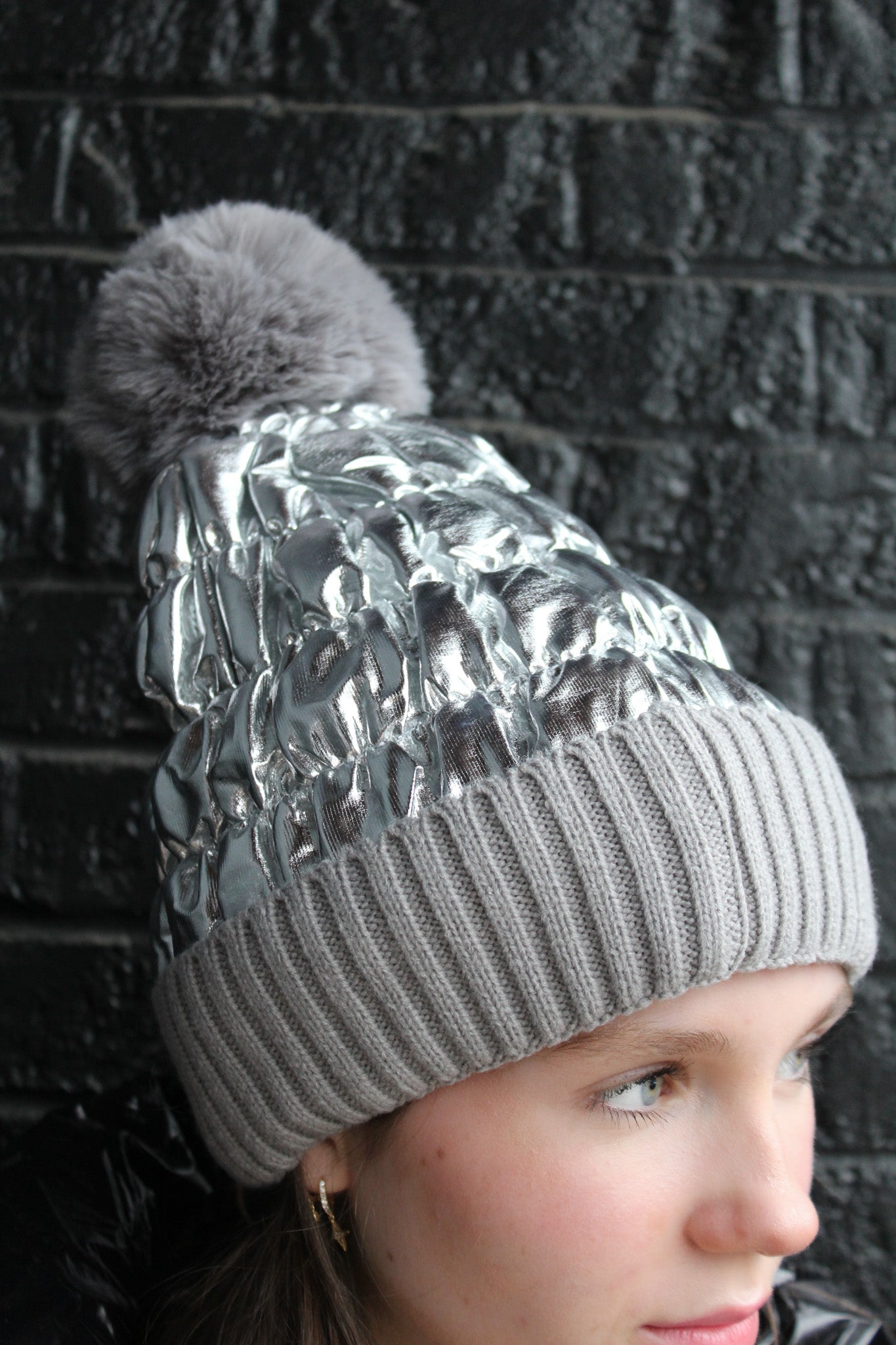 Metallic Beanie