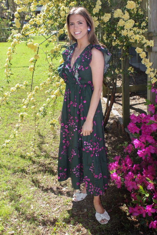 Anissa Floral Maxi Dress