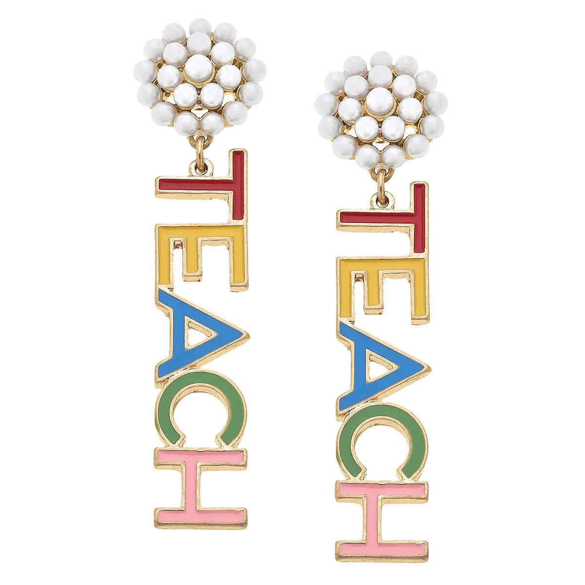 Pearl Teach Earrings