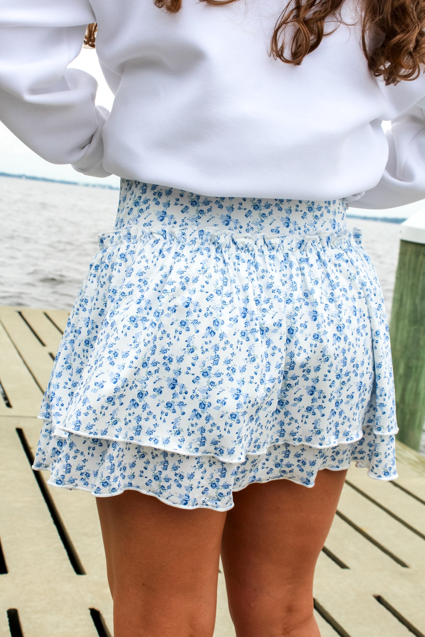 Fancy in Floral Active Skort