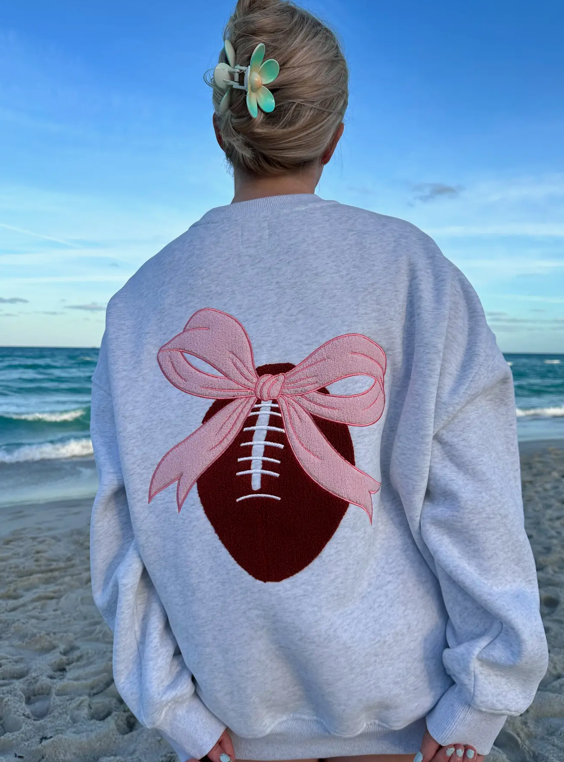 Game Day Bow Sweatshirt