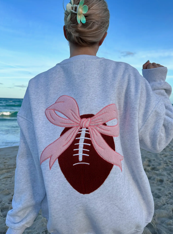 Game Day Bow Sweatshirt